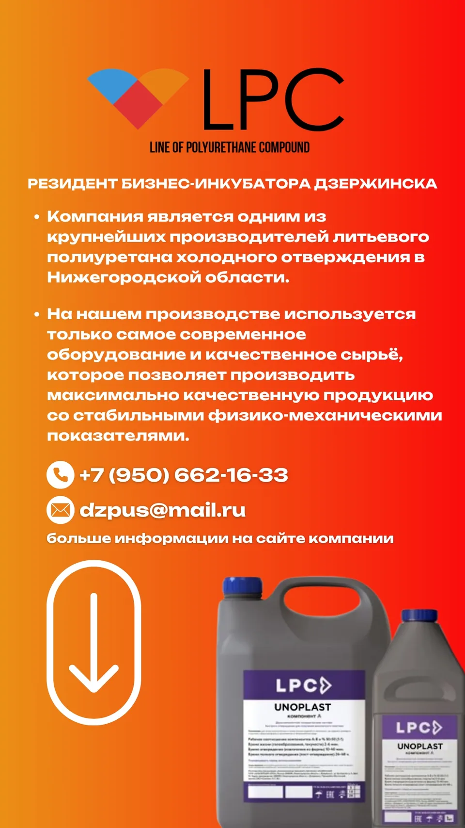 Информационная карточка: LPC